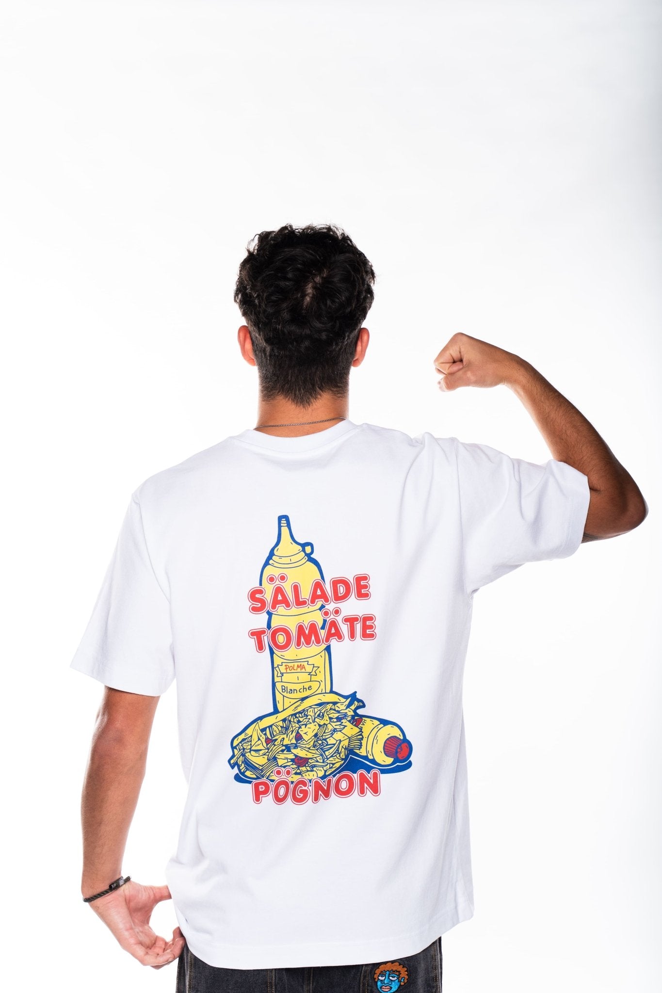 T-Shirt oversize "Salade Tomate" x Maloski - Polma