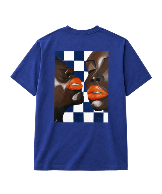 T-Shirt Regular "Orange is new lip"
