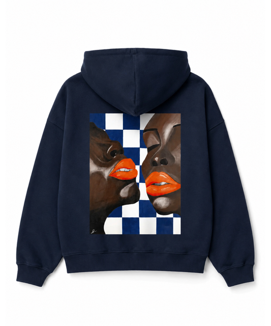 Hoodies "Orange is new lip"