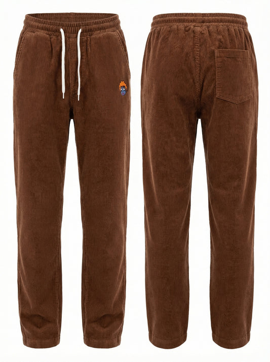 Pantalon velour Loose Polma