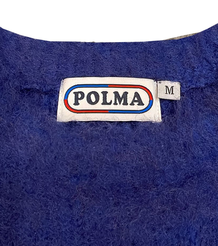 Pull Mohair bleu Polma - Polma