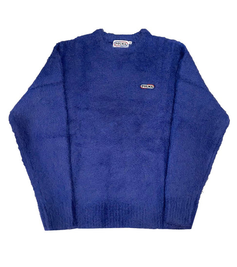 Pull Mohair bleu Polma - Polma