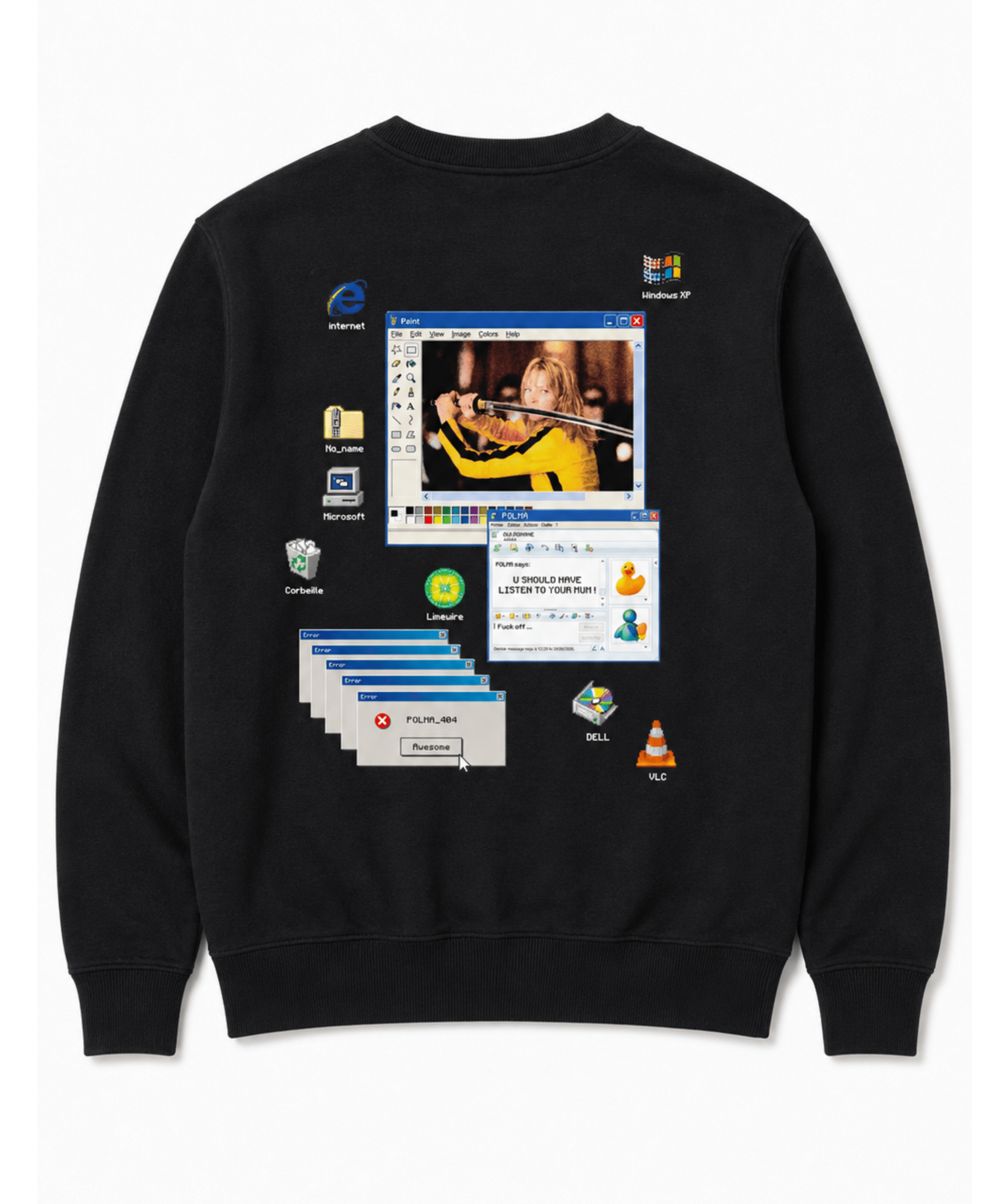 Sweat so 2000 x Oui.romane - Polma