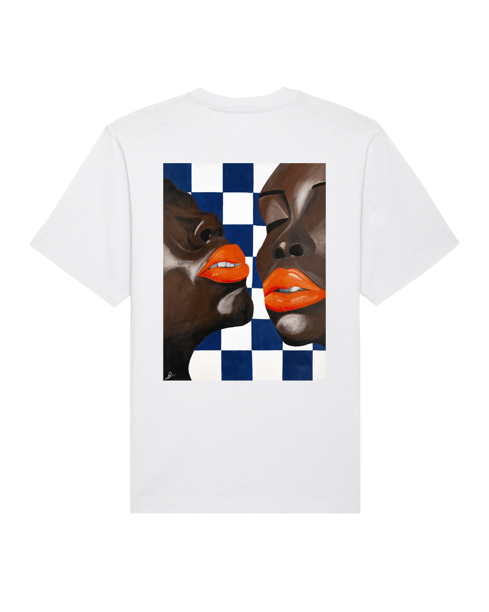 T-Shirt Oversize "Orange is new lip" - Polma