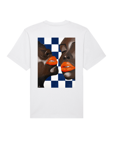 T-Shirt Oversize "Orange is new lip" - Polma