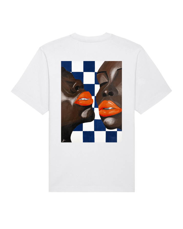 T-Shirt Oversize "Orange is new lip" - Polma
