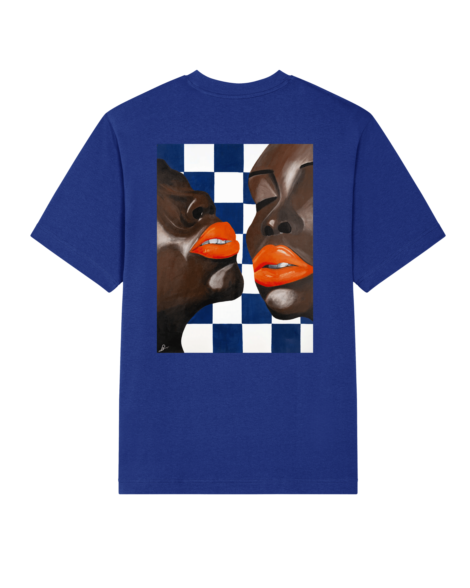 T-Shirt Oversize "Orange is new lip" - Polma