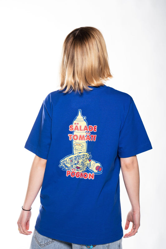 T-Shirt oversize "Salade Tomate" x Maloski - Polma