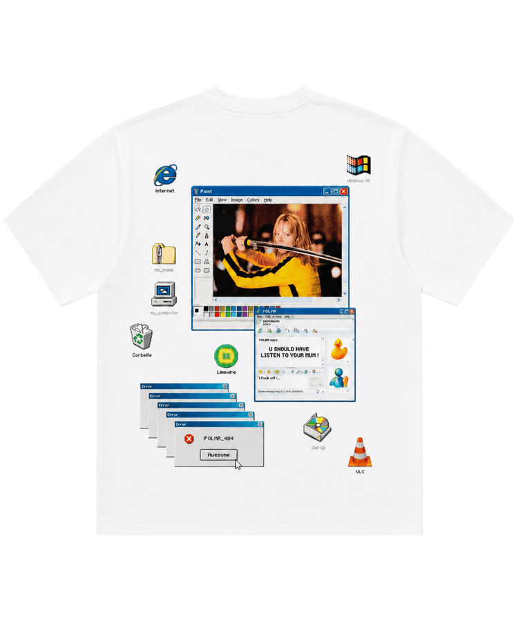 T-shirt oversize so 2000 x Oui.romane - Polma