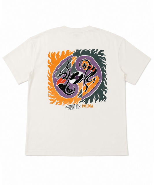 T-Shirt Oversize STRAIGHT IN × Polma - Polma